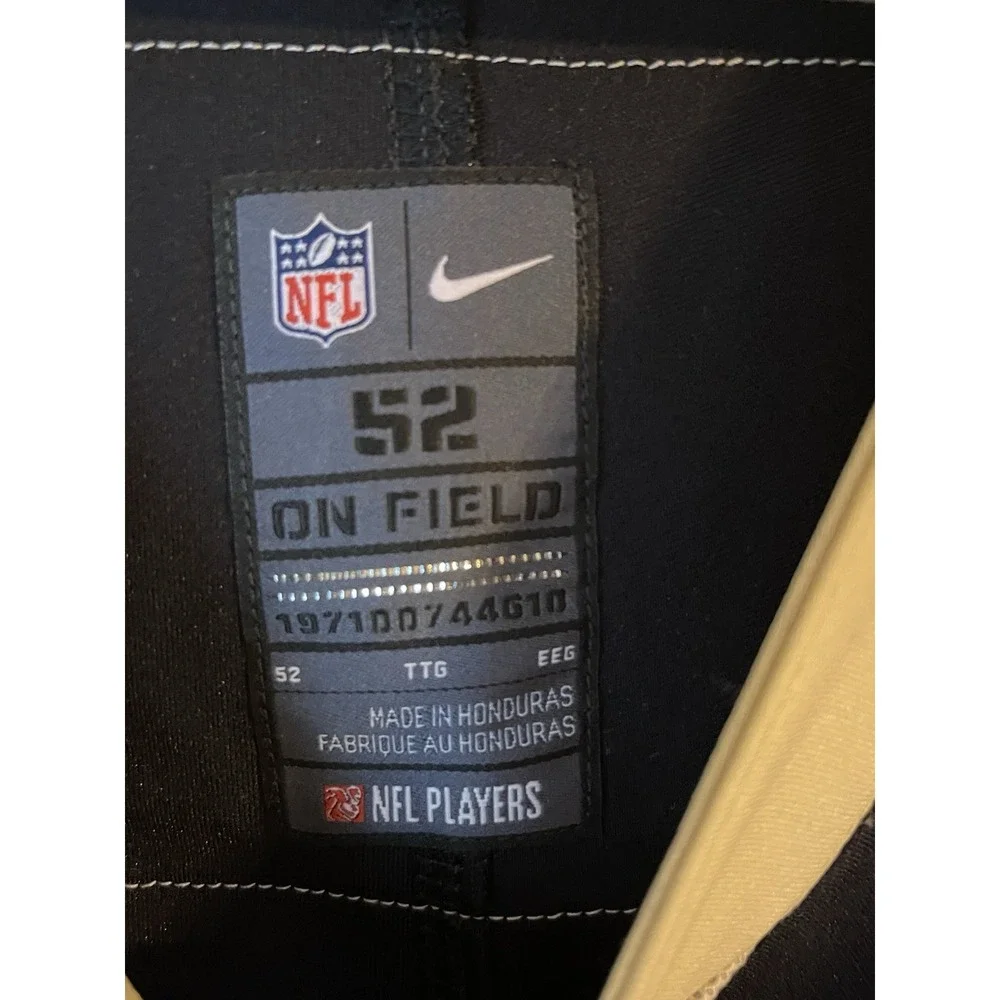 Men's 2XL NWOT New Orleans Saints‎ Alvin Kamara #41 Nike Vapor Limited Jersey